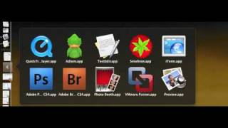 Adding A Recent Applications Stack to the Dock In OS X