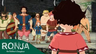 Miyazaki's Ronja - Ronja's Leap | EPISODE CLIP | Anime from Studio Ghibli