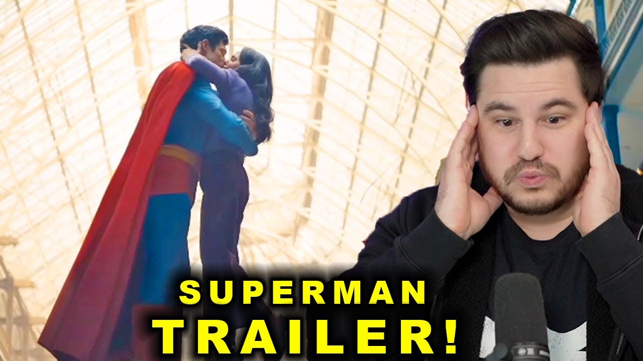 SUPERMAN TEASER TRAILER REACTION!!!