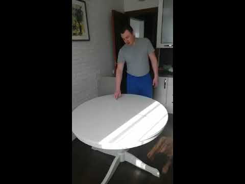 Video: Biely Stôl Ikea: Krásny Dlhý Stôl, Vlastnosti Modelov