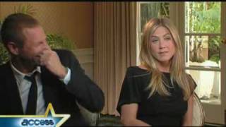 Aaron Eckhart and Jennifer Aniston 'Love Happens' Access Hollywood Interview