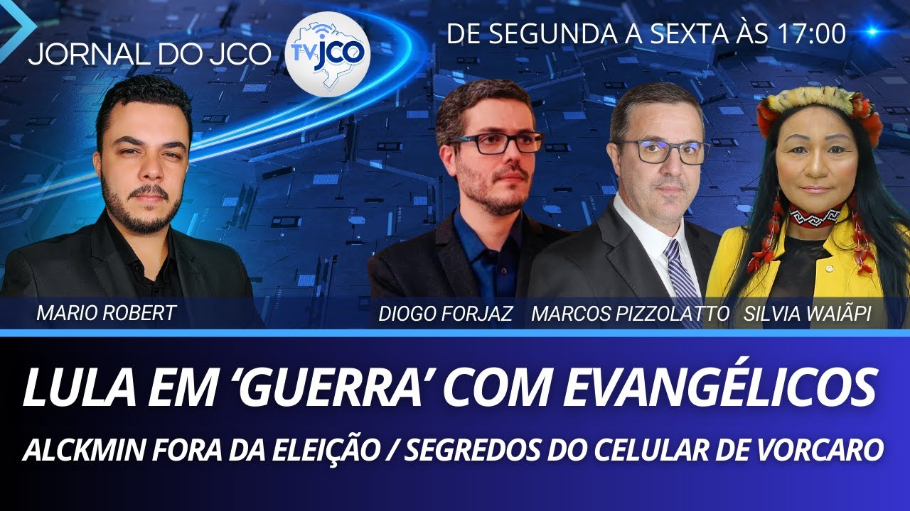 LULA CONTRA OS EVANGÉLICOS / ALCKMIN FORA DA ELEIÇÃO / SEGREDOS NO CELULAR DE VORCARO 📱