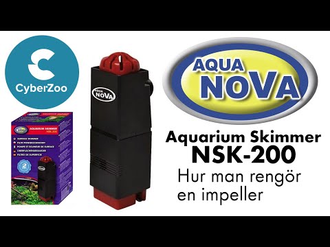 Hur man rengör impellern på Aquarium Skimmer NSK-200