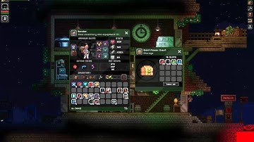 Starbound 1.0 Operation: Colony Building With CrazyAsian - The Healing Tower Part 20