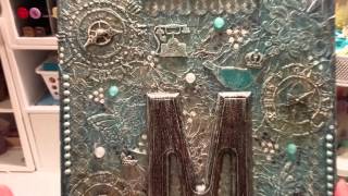 Another altered canvas and an update