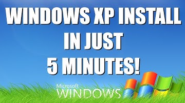 Windows XP Install In Under 5 Minutes! Windows XP Tiny