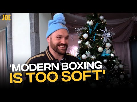 Tyson Fury on Jake Paul, Christmas jumpers and why he drank pints before Wilder fight