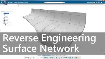 Reverse Engineering in the 3DExperience: SurfacesNetwork feature