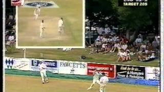 Cricket : Zimbabwe v England 1996-97 1st Test Day-5 : Part-1