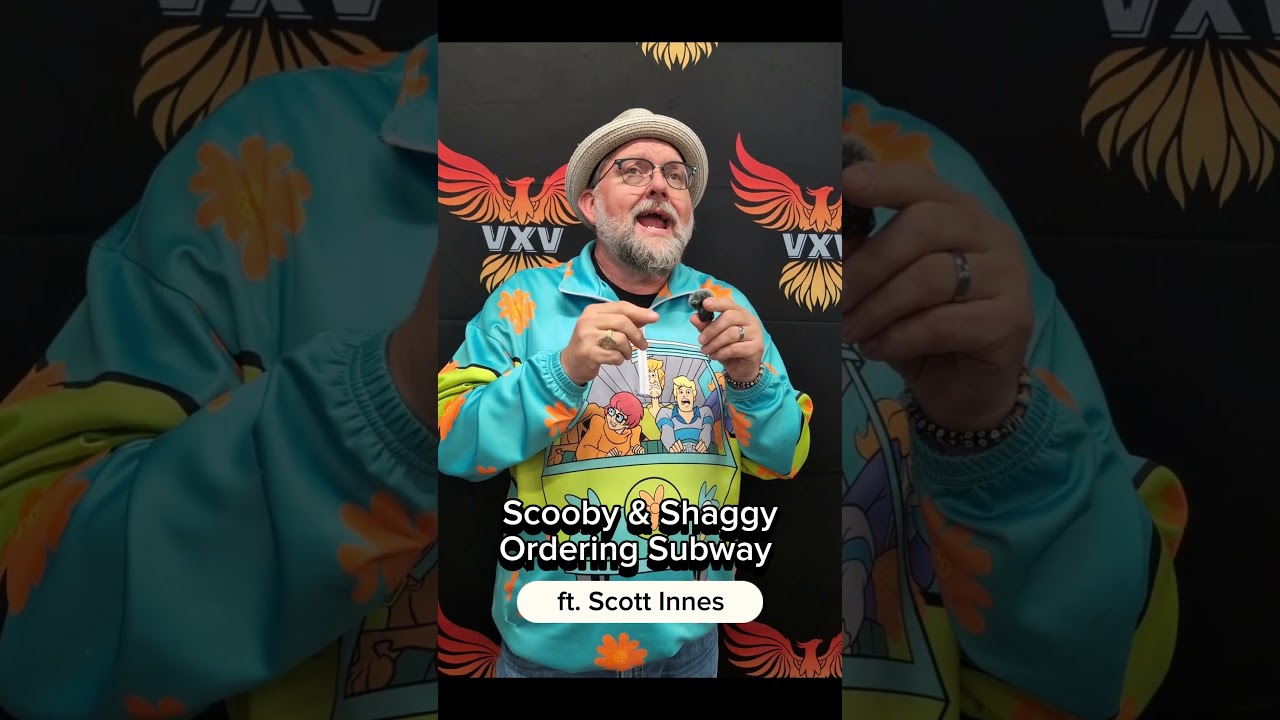 When Scott Innes channels Scooby‑Doo & Shaggy at Subway.