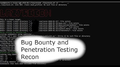 Bug Bounty and Pentesting Recon Methodology (SHORT VERSION)