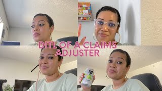 DAY IN THE LIFE AS A CLAIMS ADJUSTER || HOW I WORK THROUGH MY MESS AFTER VACATION || WORK FROM HOME