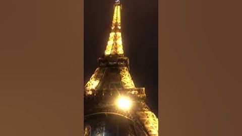 Happy new year 2021 in Eiffel Tower