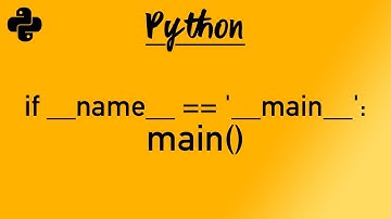 Explicando: if __name__ == 