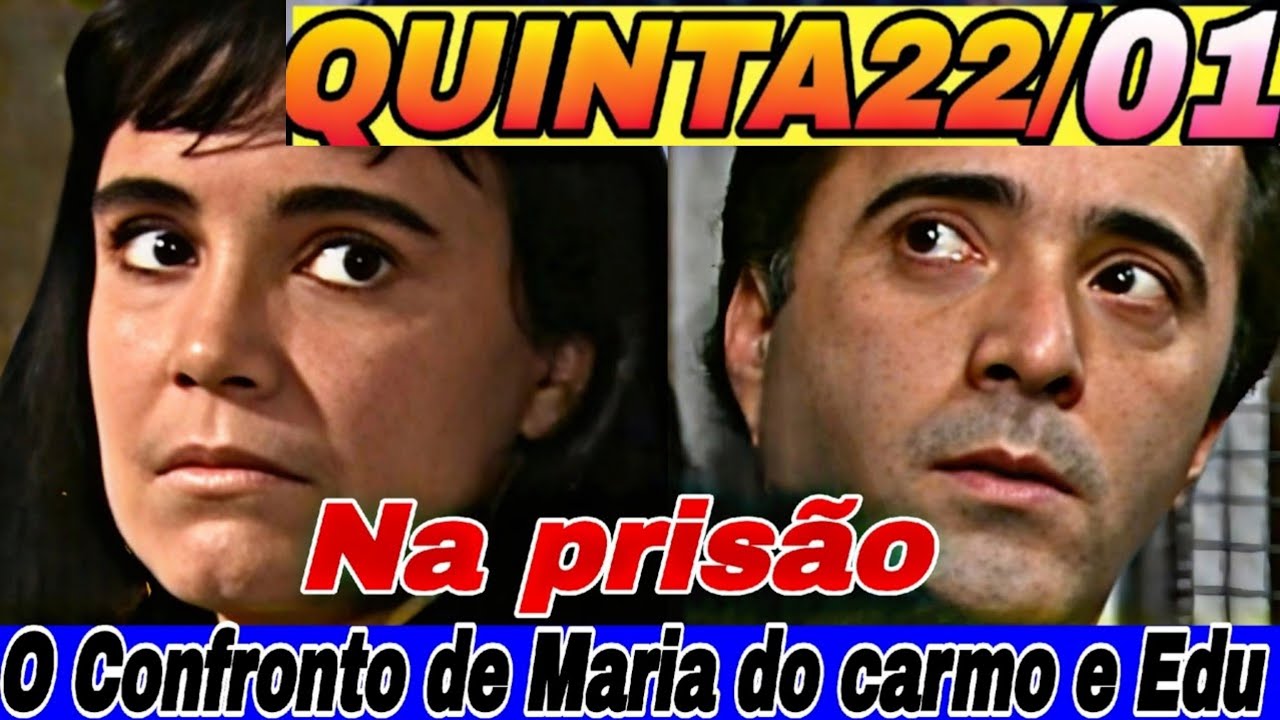 DO AMOR AO ÓDIO! EDU HUMILHA MARIA DO CARMO NA PRISÃO E JURA VINGANÇA! RAINHA DA SUCATA QUINTA 22/01
