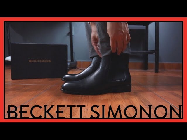 Beckett Simonon Bolton Chelsea Boots | Black | Size 9 | Men's Boot