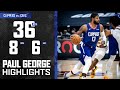 Paul George Erupts for 8 Three-pointers vs. Cleveland Cavaliers | LA Clippers