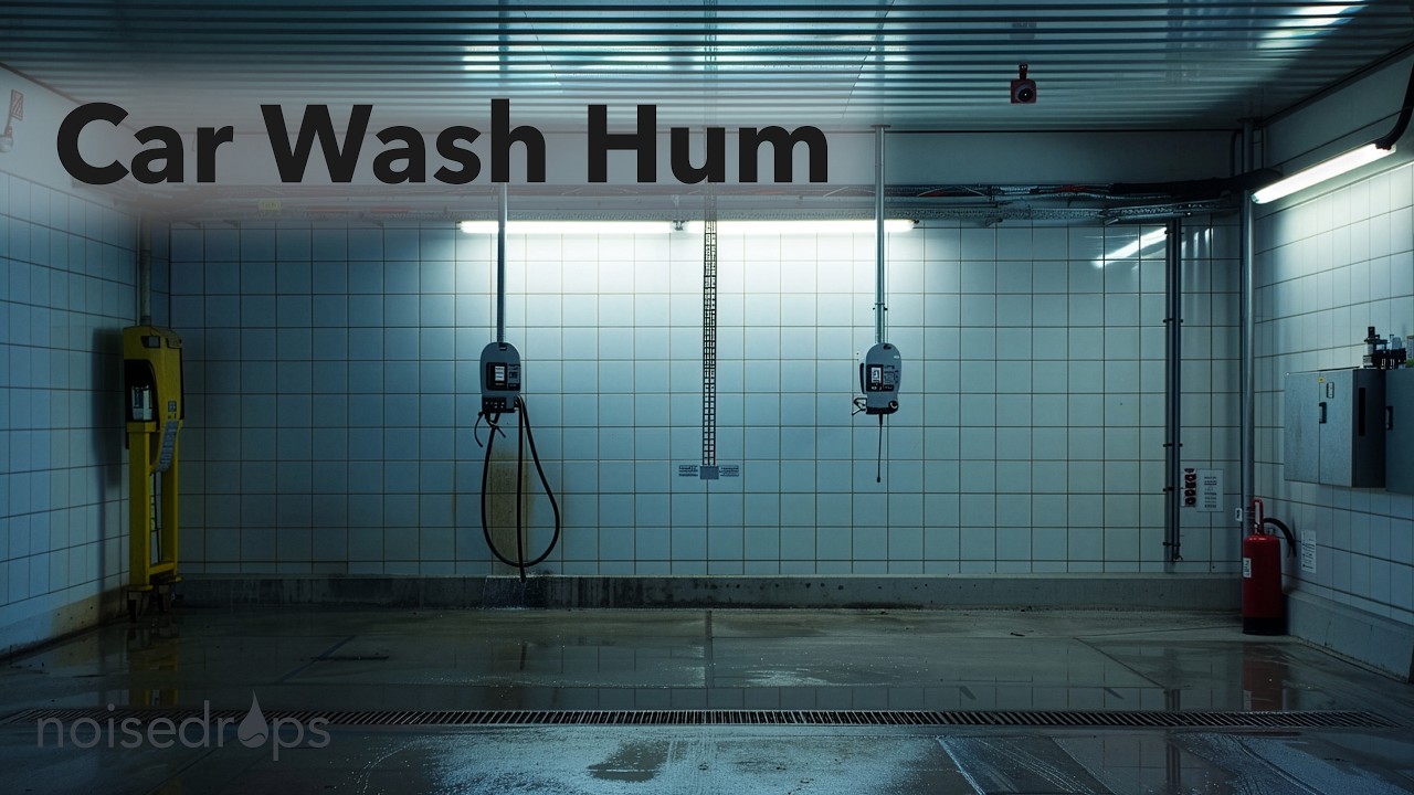 Wash Bay Liminal Hum — Smooth Mechanical Room Tone (1 Hour)
