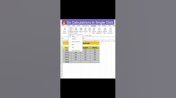 AutoSum Formula In Excel #excel #trending #viral #shorts #shortvideo #comedy #funny #fun #ytshorts