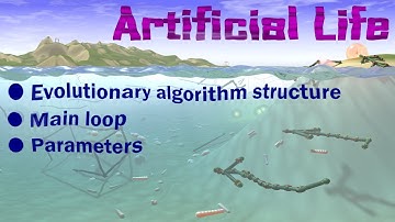 Evolutionary algorithm: basic components and the main loop