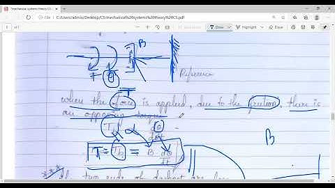 18EC43 Control systems Lecture 10: Mechanical systems- Rotational Mechanical systems