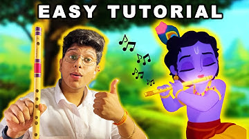 Enchanting Flute Tutorial | Krishna Flute Music | Flute notes | Notations | Easy beginners Lesson |