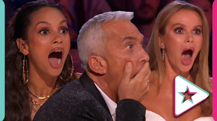 Simon Cowell Gets Slimed on Britain's Got Talent 2023 By Mr Blobby!