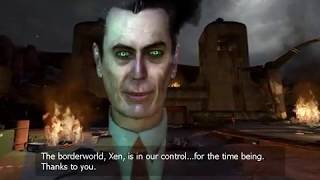 Black Mesa Nihilanth fight + Endgame Gameplay