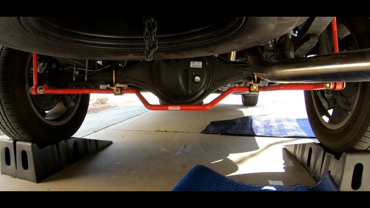 TRD Swaybar on 2016 Tundra Crewmax - Retorque - YouTube