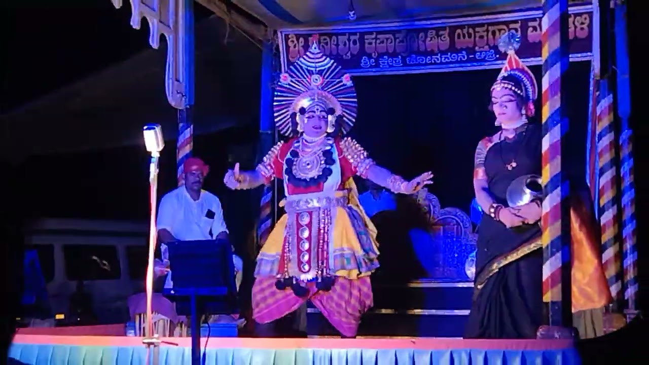 ಶನೇಶ್ವರ ಮೇಳ ಯಕ್ಷಗಾನ /ಸ್ಥಳ -ಶ್ರೀ ಕ್ಷೇತ್ರ ಛತ್ರಮಠ ಮೆಕ್ಕೆ /ಪ್ರಸಂಗ -**ಪಾಪಣ್ಣ ವಿಜಯ ಗುಣ ಸುಂದರಿ**