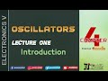 Lecture 1: Oscillator | Introduction