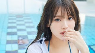 ＜古田愛理＞グラビア美女×サウナ「Mist」登場　水着で“ととのう”