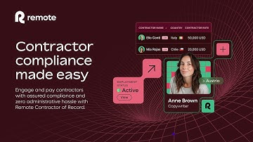 Introducing Remote Contractor of Record