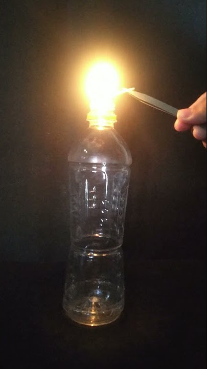 fire vs Sanitizer alcohol reaction (Science experiment)