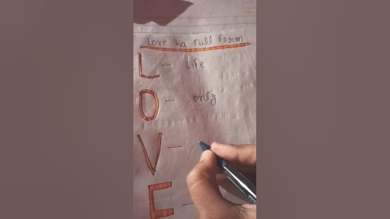 Love Ka Full Form Dekhe love vairal trending YouTube love-ka-full-form-dekhe-love-vairal-trending-youtube