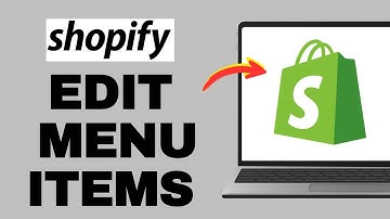 How to Edit Menu Items in Shopify Store | Shopify Tutorial 2025