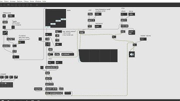 Max MSP Sequencer Demo (21M.080 Assignment 2)