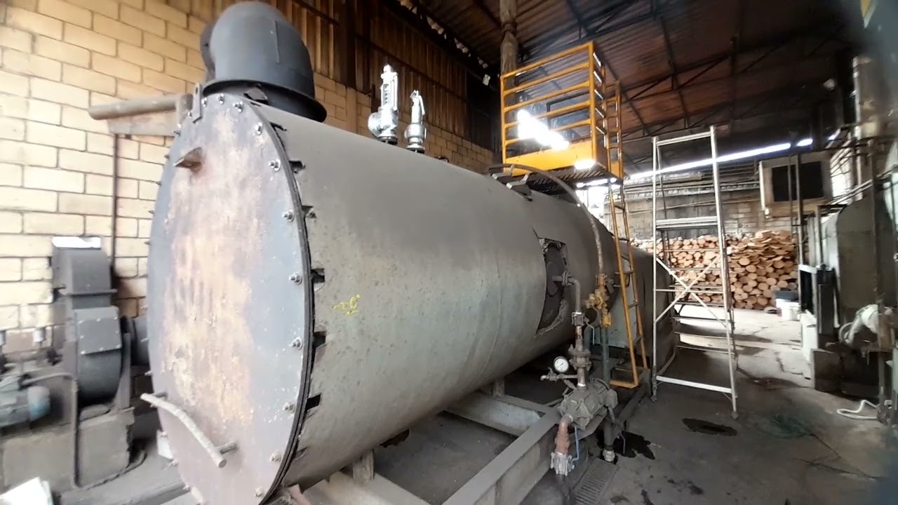 Operação Caldeira Flamotubular Mista.