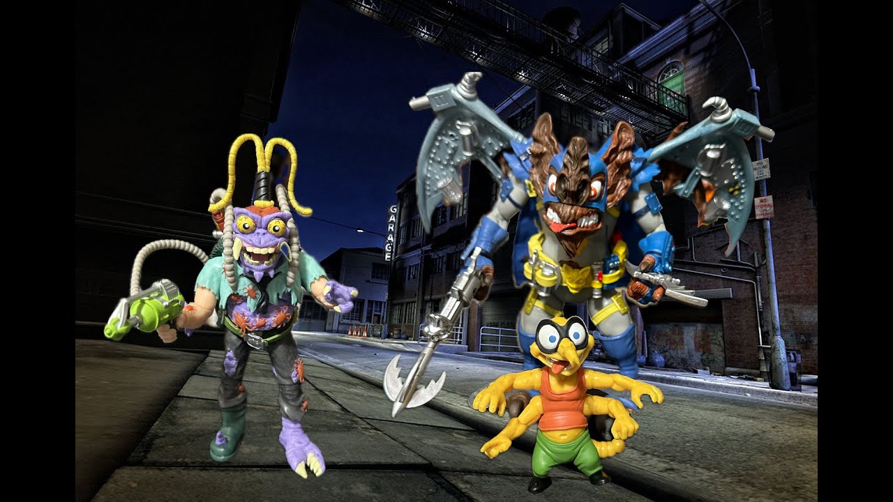 Super7 TMNT Ultimates! Wingnut and Scumbug Review