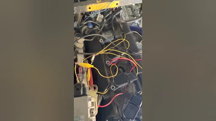 4age Blacktop 20v COP (coil on plug) with STOCK ECU and HARNESS. Part 1