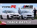 Bmw M2 Competition Vs Honda Civic Type R   Track Review // Drag Race &amp; Lap Times