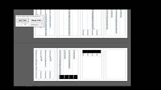 Split Cells Between Pages - Script for Adobe InDesign