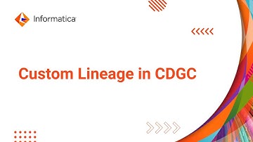 503. Custom Lineage in CDGC