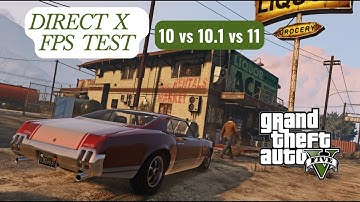 GTA 5 Benchmark | DirectX 10, 10.1 & 11 | FPS Test on PC - Best Performance & Visuals?