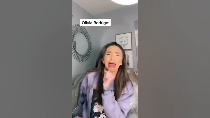 Olivia Rodrigo and Sabrina Carpenter 👀😳 #Shorts