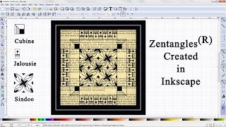 Inkscape Zentangle Tutorial  Lesson 6
