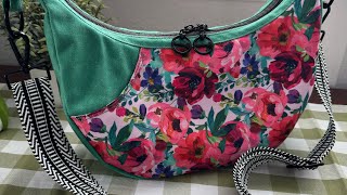 No longer live: Let's cut out the Crescent Crossbody Bag by Kandou Patterns