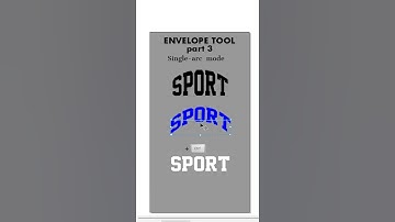 Envelope Tool Part 3 #coreldrawtutorial#coreldraw #tipsandtricks #tutorial