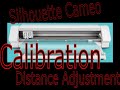 Silhouette Print & Cut Calibration distance and sensor