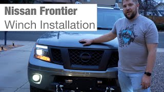 Nissan Frontier WAM Hidden Winch Carrier Install